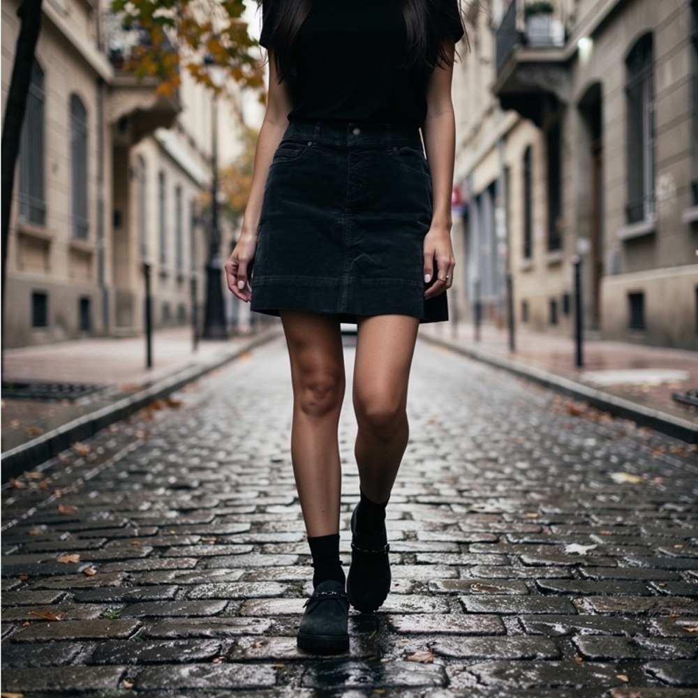 Patagonia Charcoal Mini Skirt